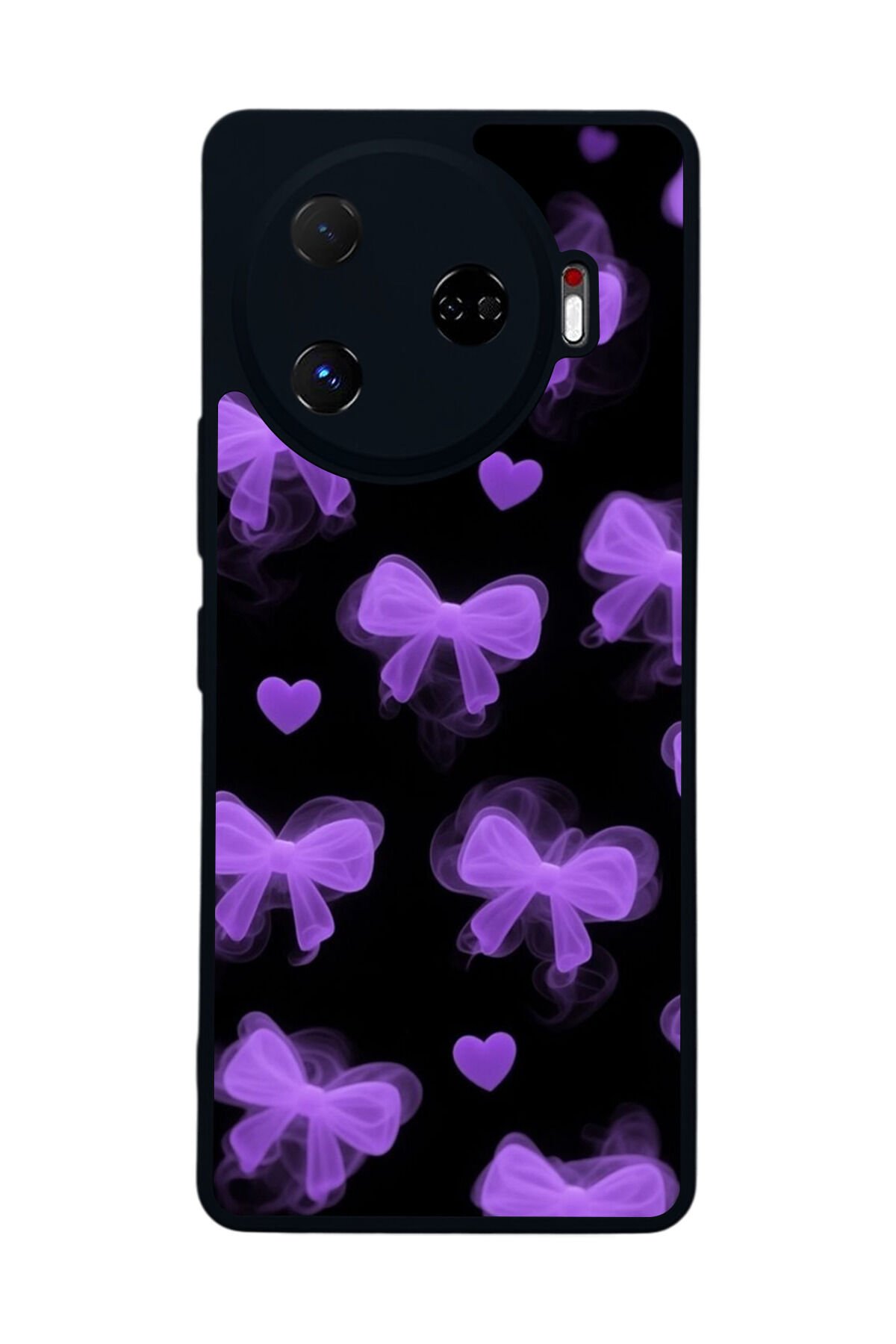 Tecno Camon 30 Pro Uyumlu Kurdele Tasarımlı Glossy Premium Kılıf