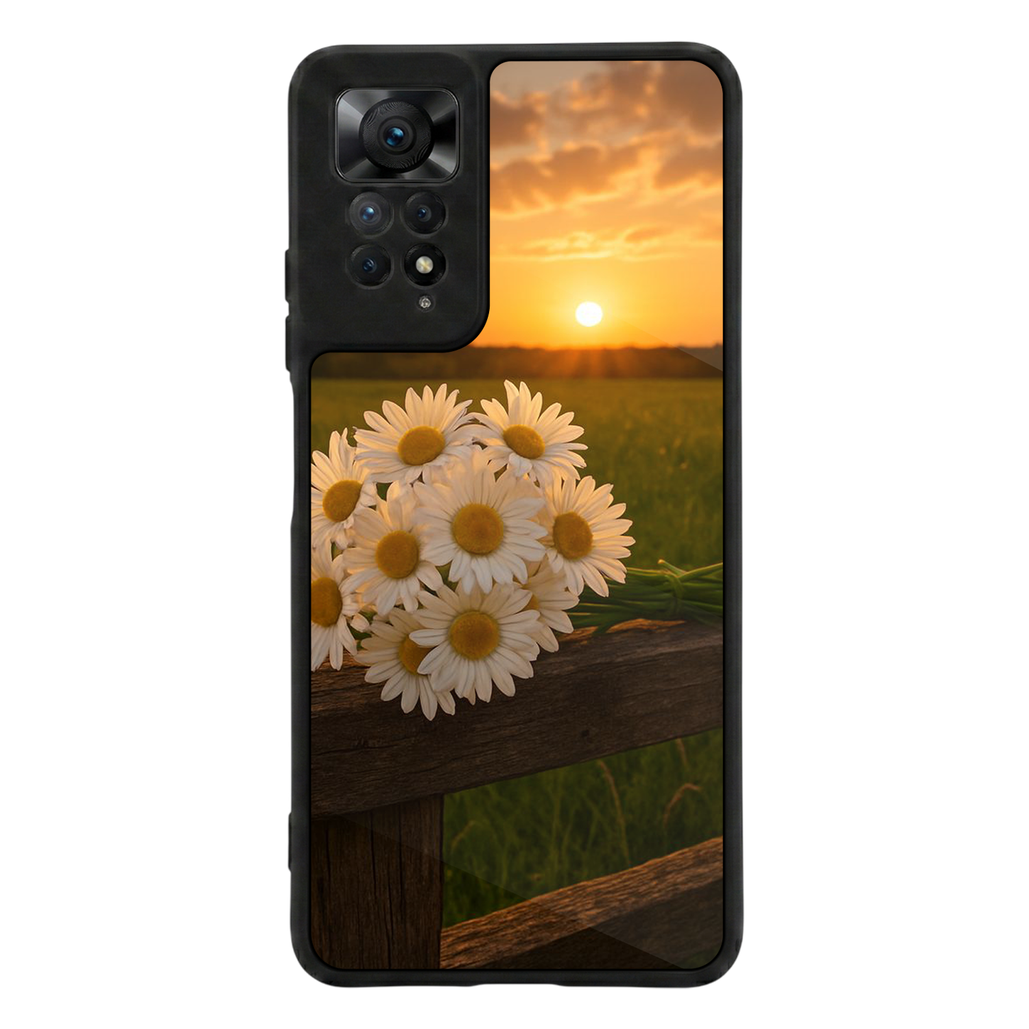 Xiaomi Redmi Note 11 Pro Uyumlu Cicek Tasarımlı Glossy Premium Kılıf