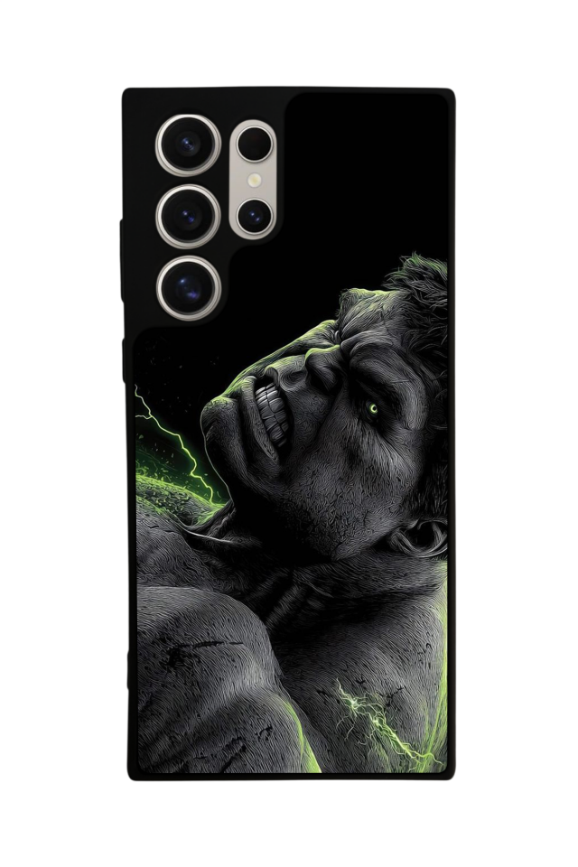 Samsung Galaxy S24 Ultra Uyumlu Hulk Tasarımlı Glossy Premium Kılıf