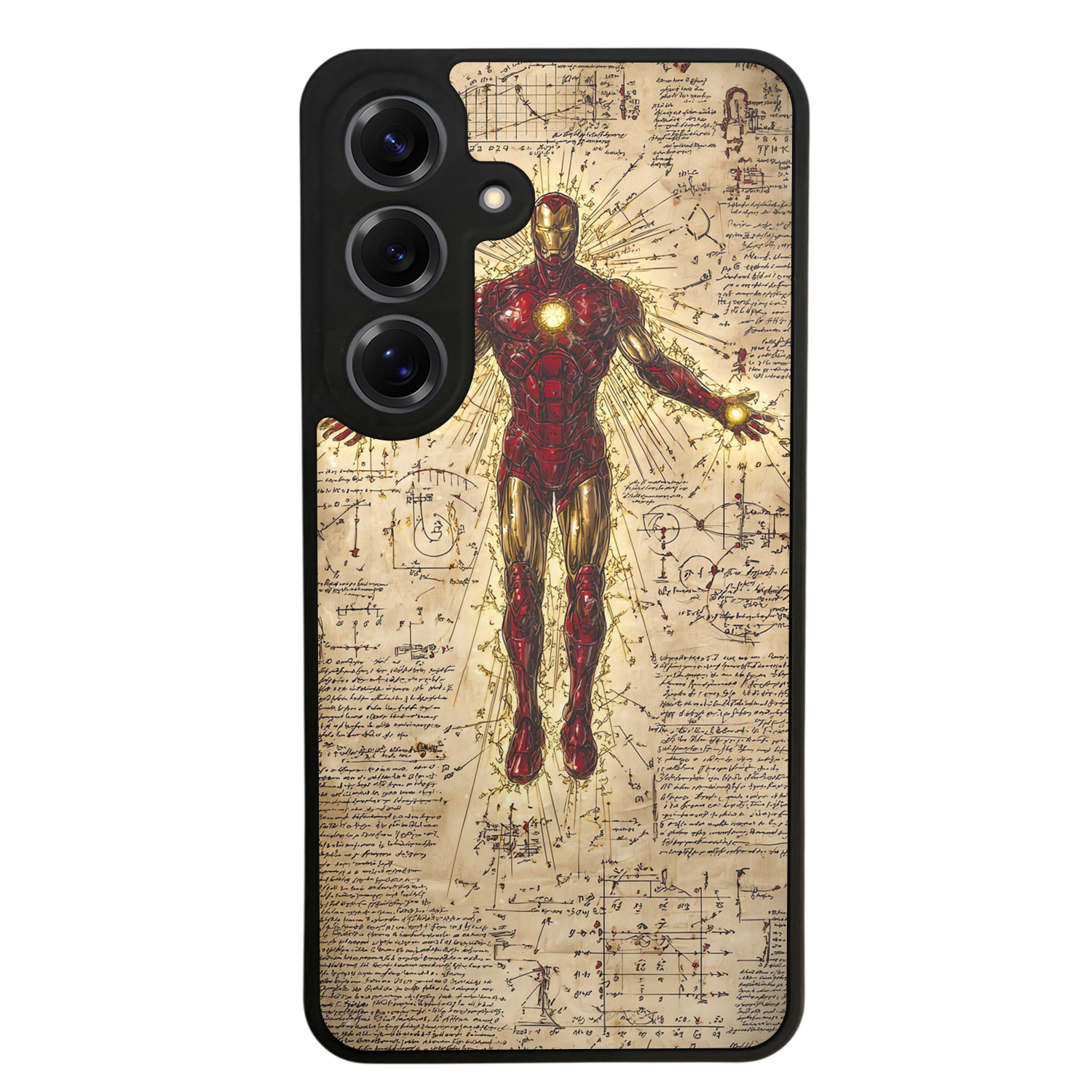Samsung Galaxy S25 Uyumlu  Iron Man ( Demir Adam ) Tasarımlı Glossy Premium Kılıf