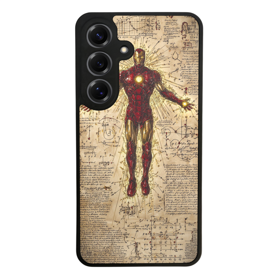 Samsung Galaxy S25 Uyumlu  Iron Man ( Demir Adam ) Tasarımlı Glossy Premium Kılıf