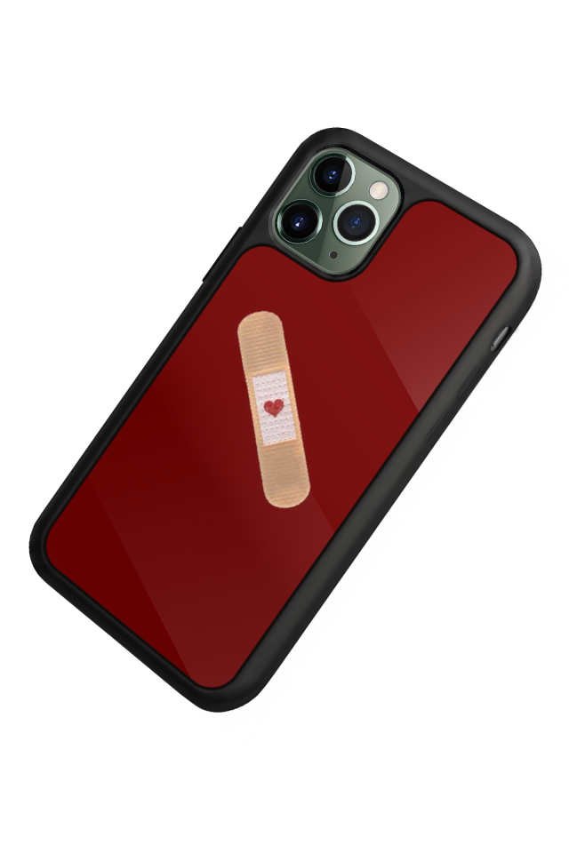 iPhone 11 Pro Uyumlu Kalp Love Tasarımlı Glossy Premium Kılıf