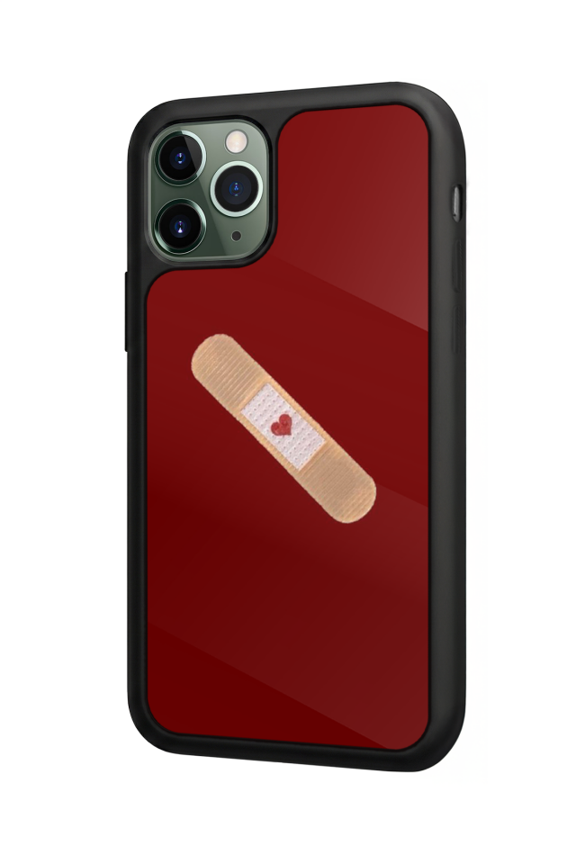 iPhone 11 Pro Uyumlu Kalp Love Tasarımlı Glossy Premium Kılıf