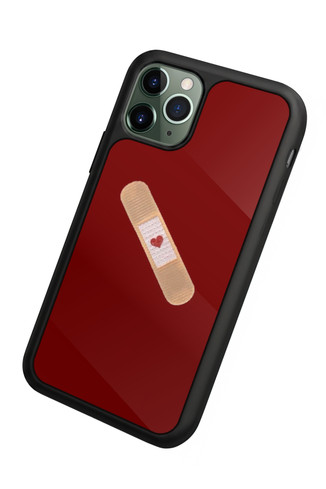 iPhone 11 Pro Uyumlu Kalp Love Tasarımlı Glossy Premium Kılıf