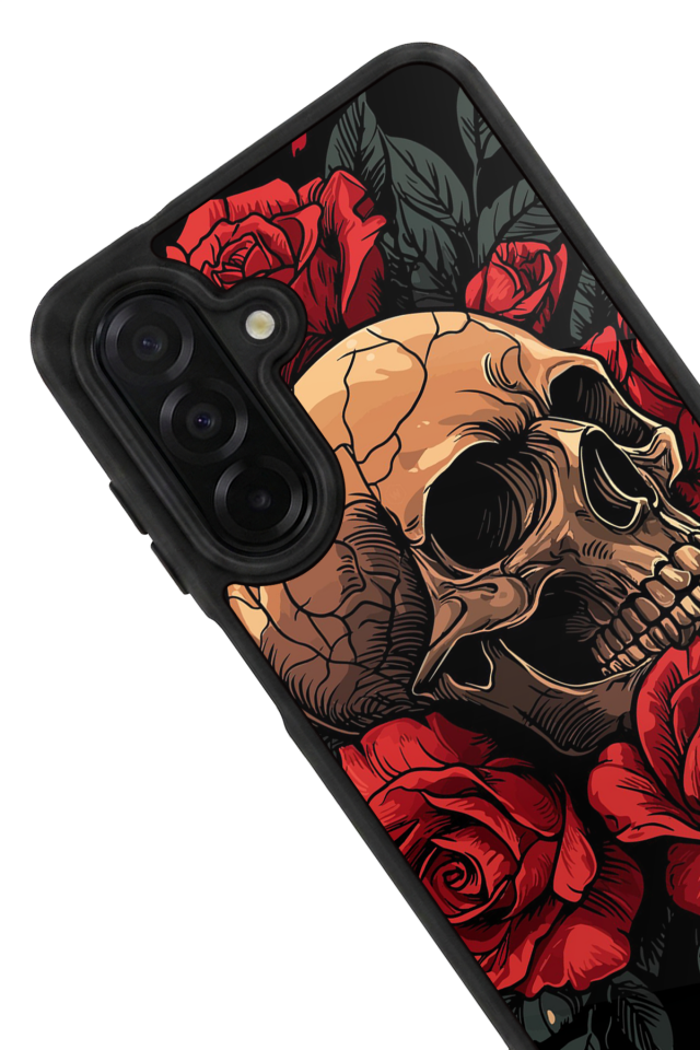 Samsung Galaxy A36 Uyumlu KuruKafa Tasarımlı Glossy Premium Kılıf