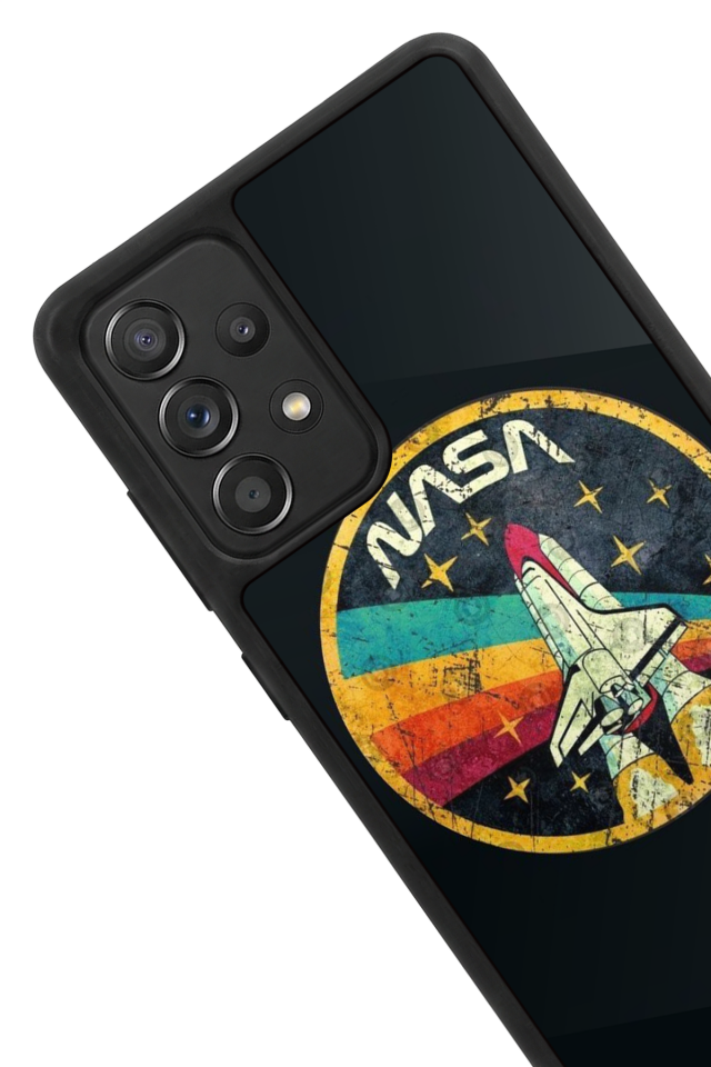 Samsung Galaxy A72 Uyumlu Nasa Tasarımlı Glossy Premium Kılıf
