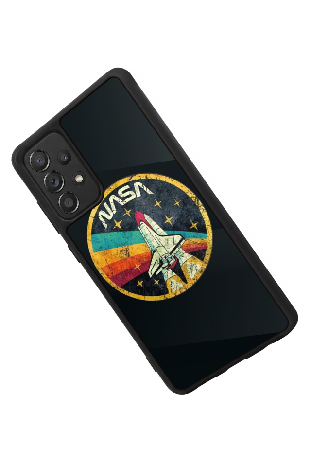 Samsung Galaxy A72 Uyumlu Nasa Tasarımlı Glossy Premium Kılıf
