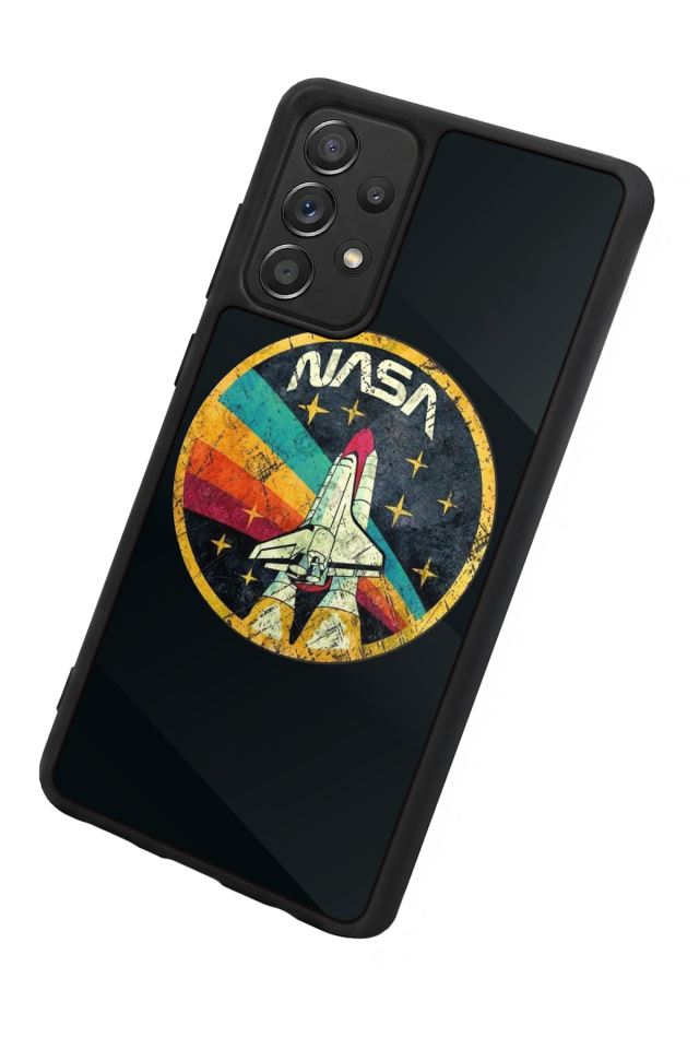 Samsung Galaxy A72 Uyumlu Nasa Tasarımlı Glossy Premium Kılıf