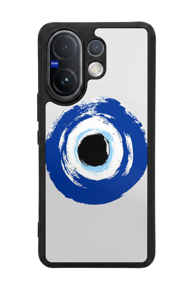 Vivo V60 Uyumlu Nazar Tasarımlı Glossy Premium Kılıf