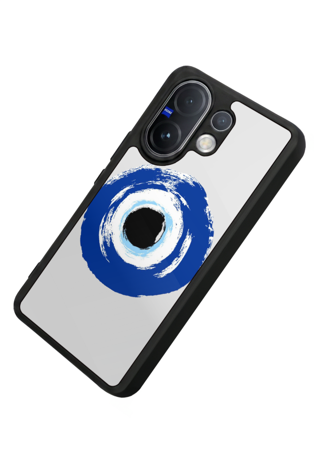 Vivo V60 Uyumlu Nazar Tasarımlı Glossy Premium Kılıf