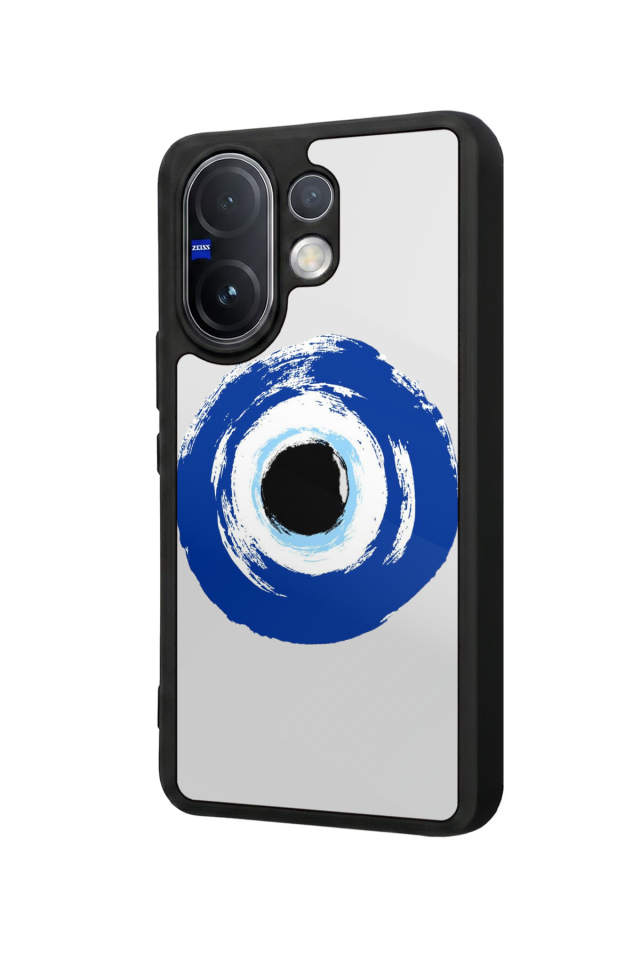 Vivo V60 Uyumlu Nazar Tasarımlı Glossy Premium Kılıf