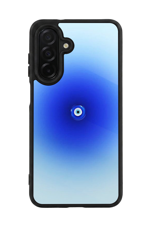 Samsung Galaxy A56 Uyumlu Nazar Tasarımlı Glossy Premium Kılıf