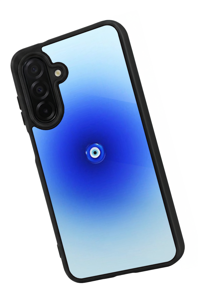 Samsung Galaxy A56 Uyumlu Nazar Tasarımlı Glossy Premium Kılıf