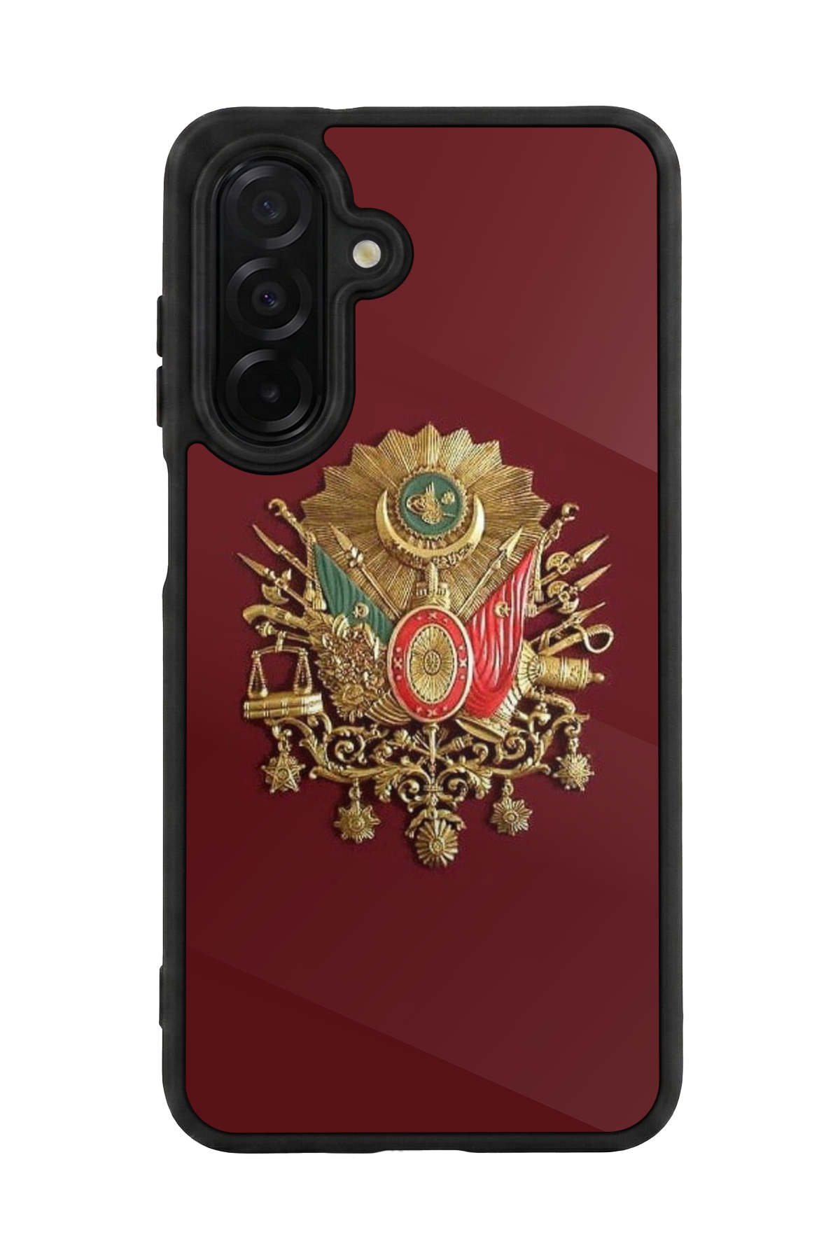 Samsung Galaxy A36 Uyumlu Osmanli Tugrasi Tasarımlı Glossy Premium Kılıf