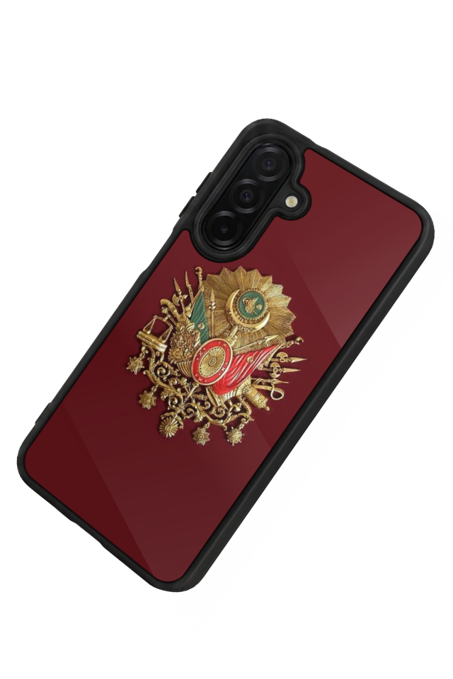 Samsung Galaxy A36 Uyumlu Osmanli Tugrasi Tasarımlı Glossy Premium Kılıf