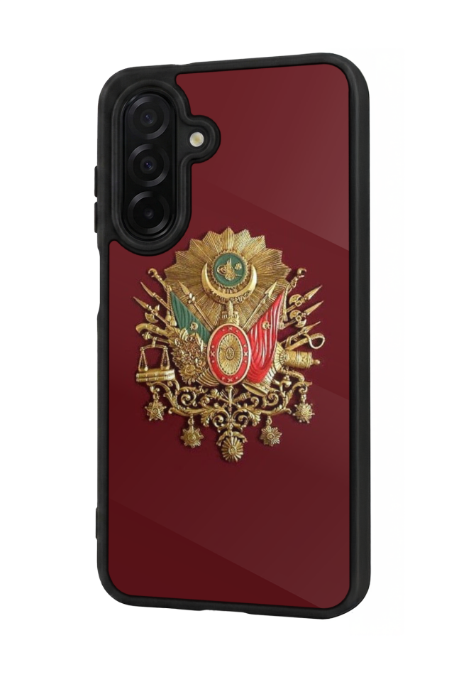 Samsung Galaxy A36 Uyumlu Osmanli Tugrasi Tasarımlı Glossy Premium Kılıf