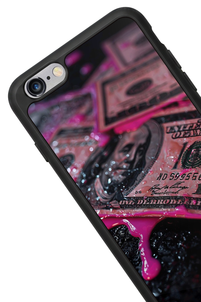 iPhone 6s Plus Uyumlu Para Tasarımlı Glossy Premium Kılıf