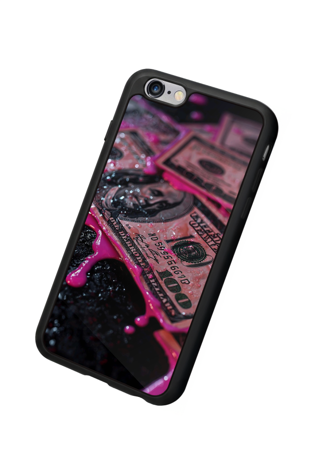 iPhone 6s Plus Uyumlu Para Tasarımlı Glossy Premium Kılıf