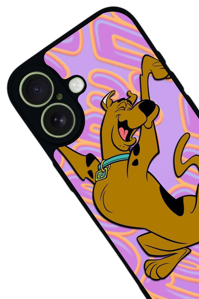 iPhone 17 Uyumlu Scooby Doo Tasarımlı Glossy Premium Kılıf
