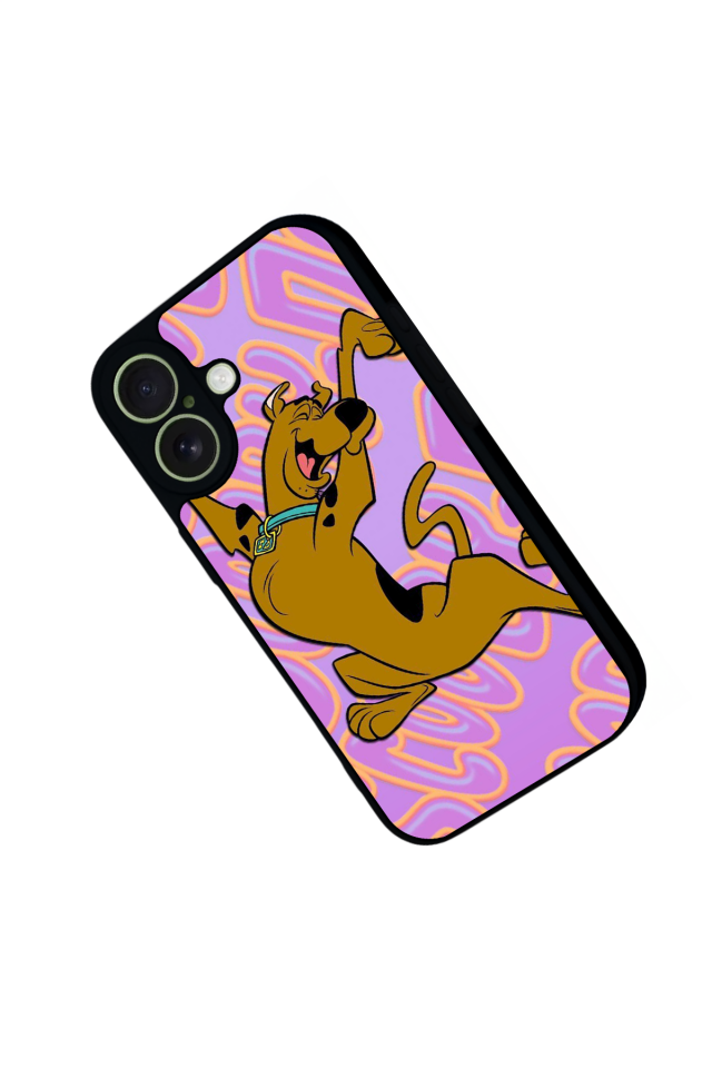 iPhone 17 Uyumlu Scooby Doo Tasarımlı Glossy Premium Kılıf
