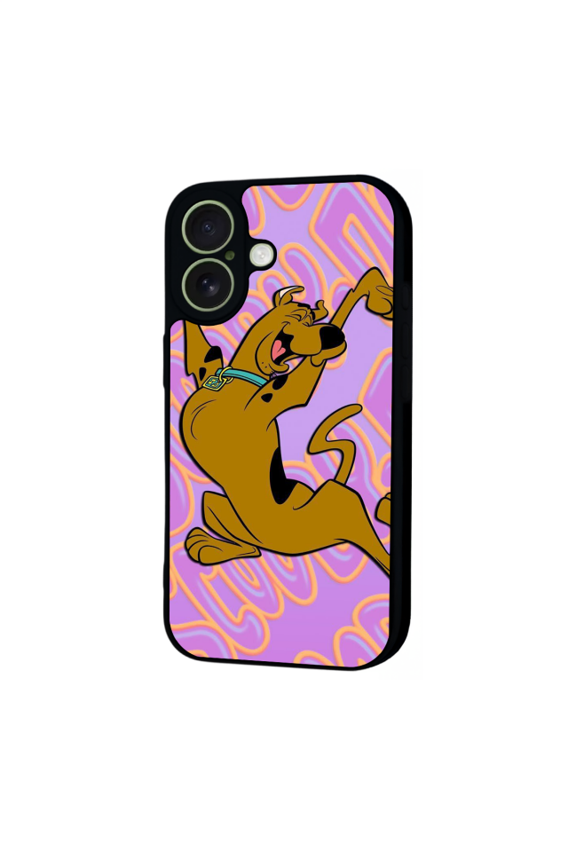 iPhone 17 Uyumlu Scooby Doo Tasarımlı Glossy Premium Kılıf