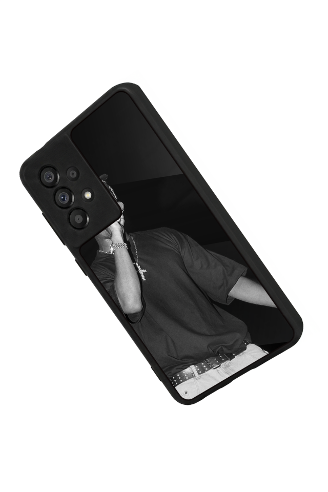 Samsung Galaxy A73 Uyumlu Tupac Tasarımlı Glossy Premium Kılıf