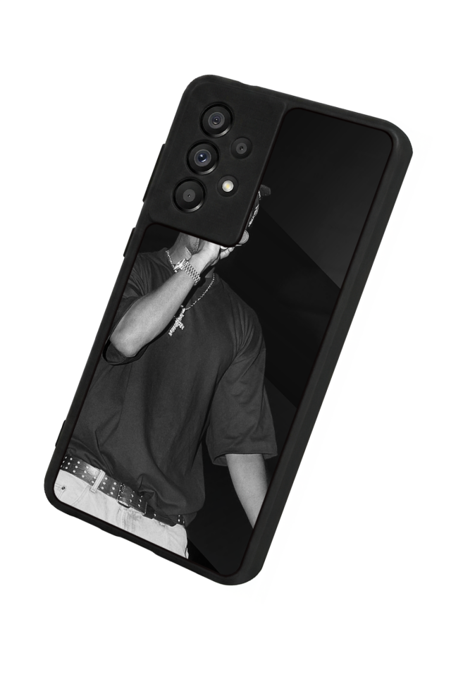 Samsung Galaxy A73 Uyumlu Tupac Tasarımlı Glossy Premium Kılıf