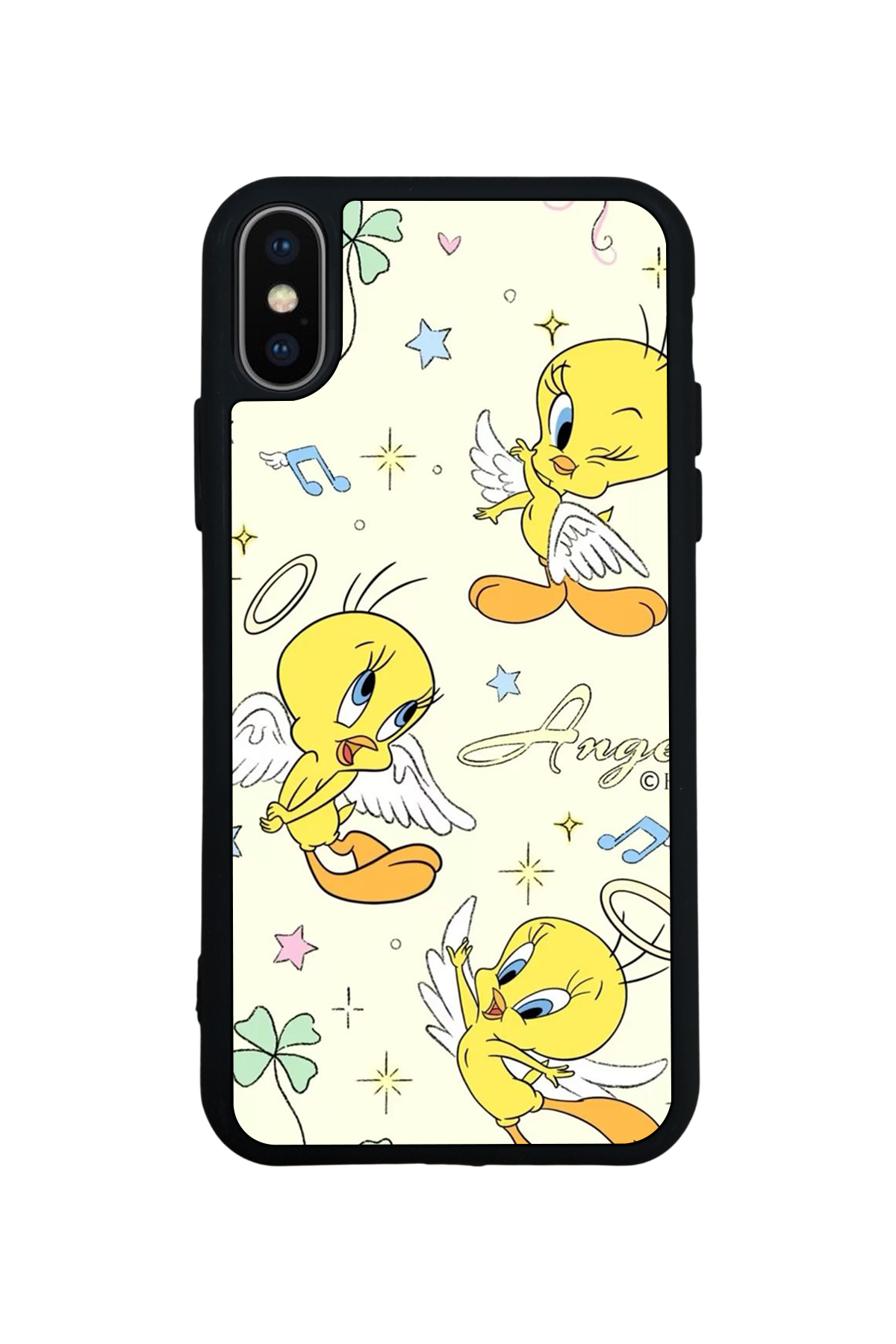 iPhone XS Max Uyumlu Tweety Tasarımlı Glossy Premium Kılıf