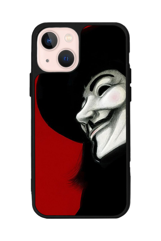 iPhone 15 Uyumlu Vendetta Tasarımlı Glossy Premium Kılıf