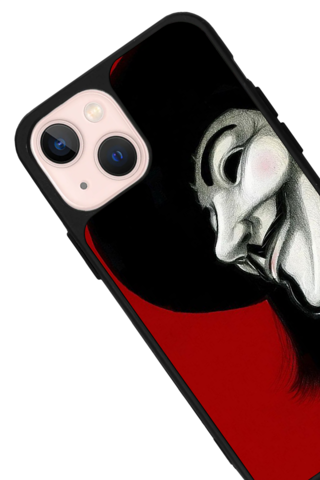 iPhone 15 Uyumlu Vendetta Tasarımlı Glossy Premium Kılıf