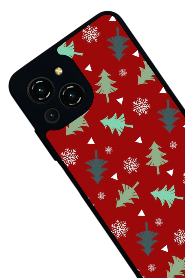 Reeder S23 Pro Max Uyumlu Yilbasi Christmas Tasarımlı Glossy Premium Kılıf