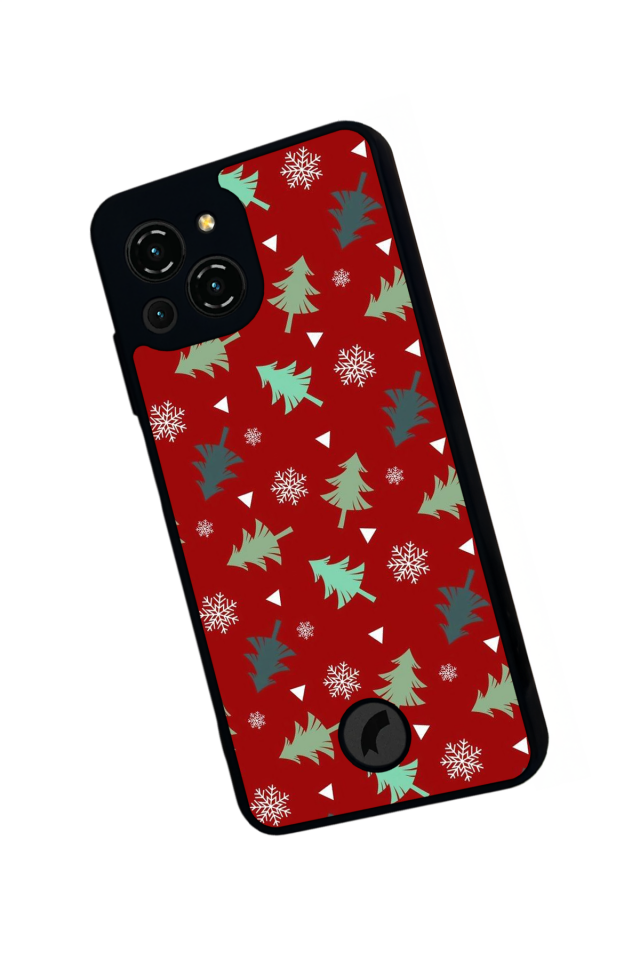 Reeder S23 Pro Max Uyumlu Yilbasi Christmas Tasarımlı Glossy Premium Kılıf