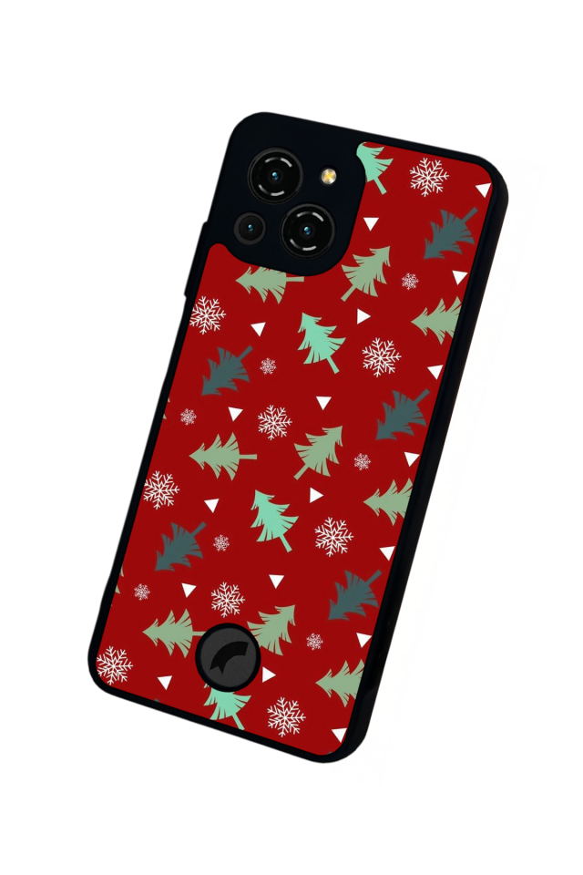 Reeder S23 Pro Max Uyumlu Yilbasi Christmas Tasarımlı Glossy Premium Kılıf