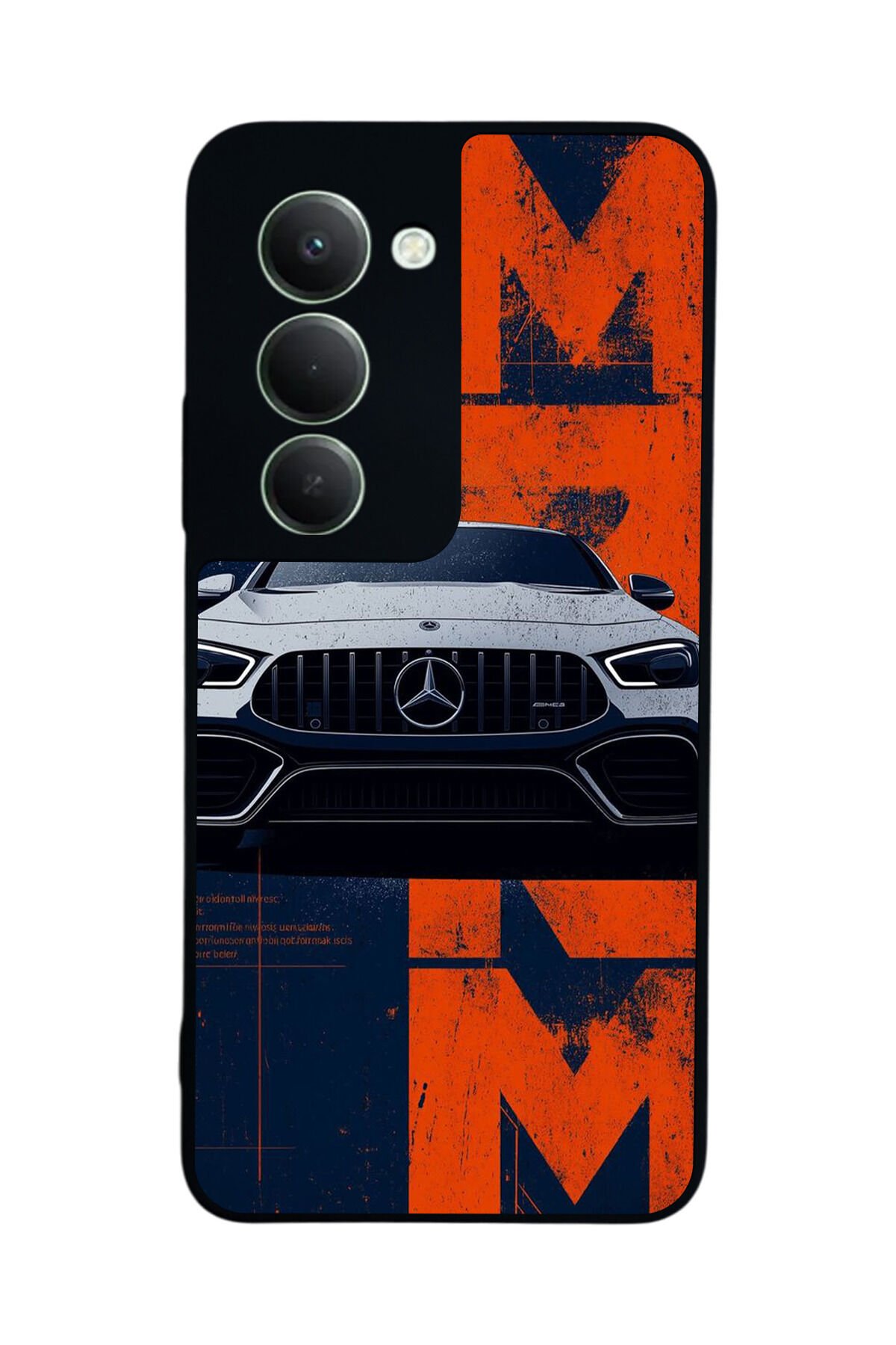 Xiaomi Redmi 15 5G Uyumlu Mercedes Tasarımlı Glossy Premium Kılıf