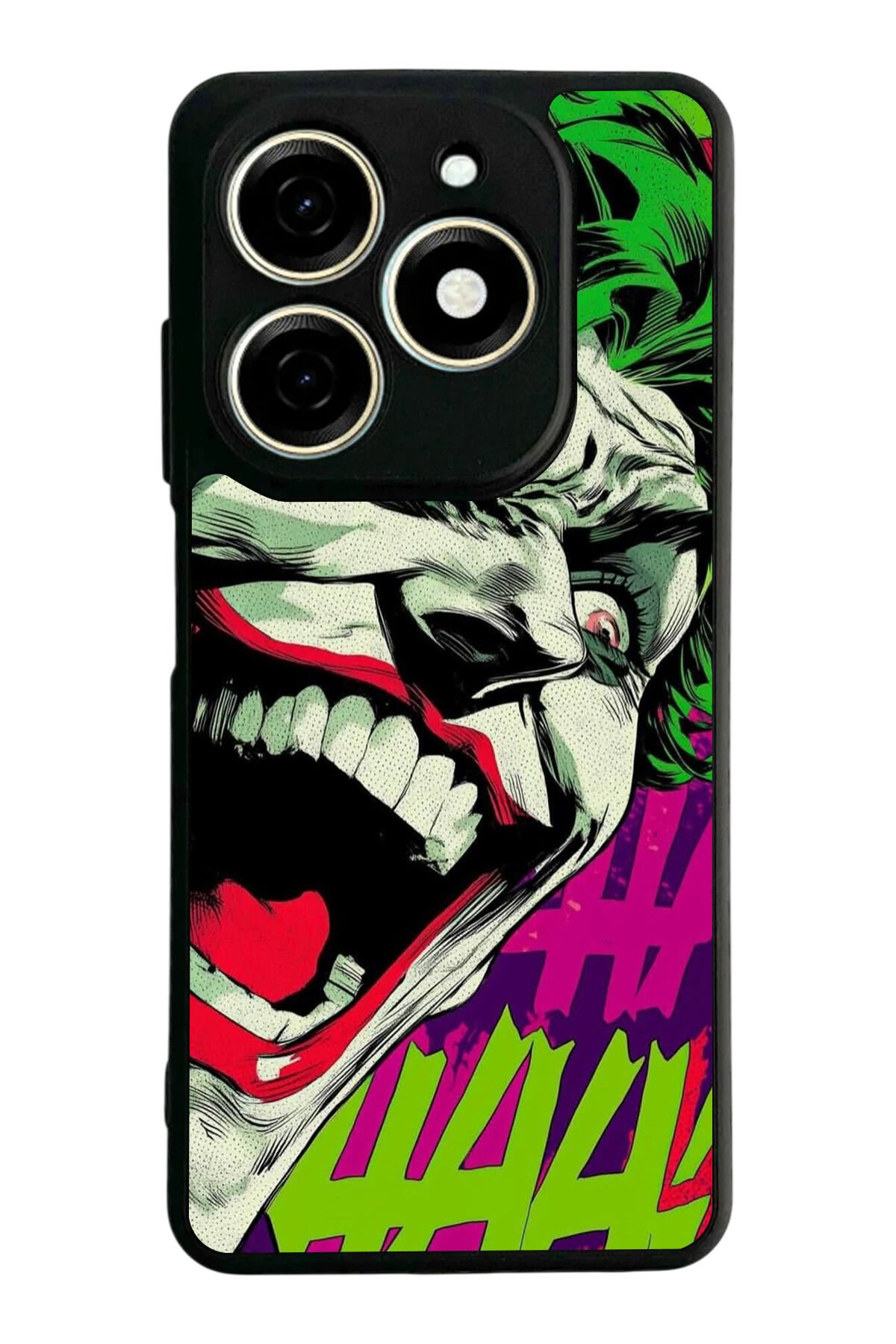 Tecno Spark 20/20C Uyumlu Joker Tasarımlı Glossy Premium Kılıf