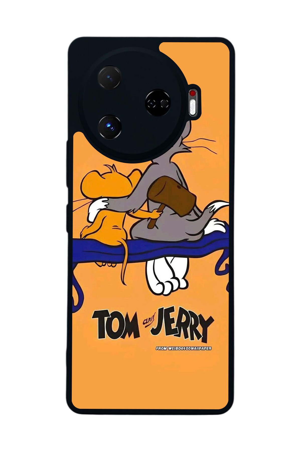 Tecno Camon 30 Pro Uyumlu Tom And Jerry Tasarımlı Glossy Premium Kılıf