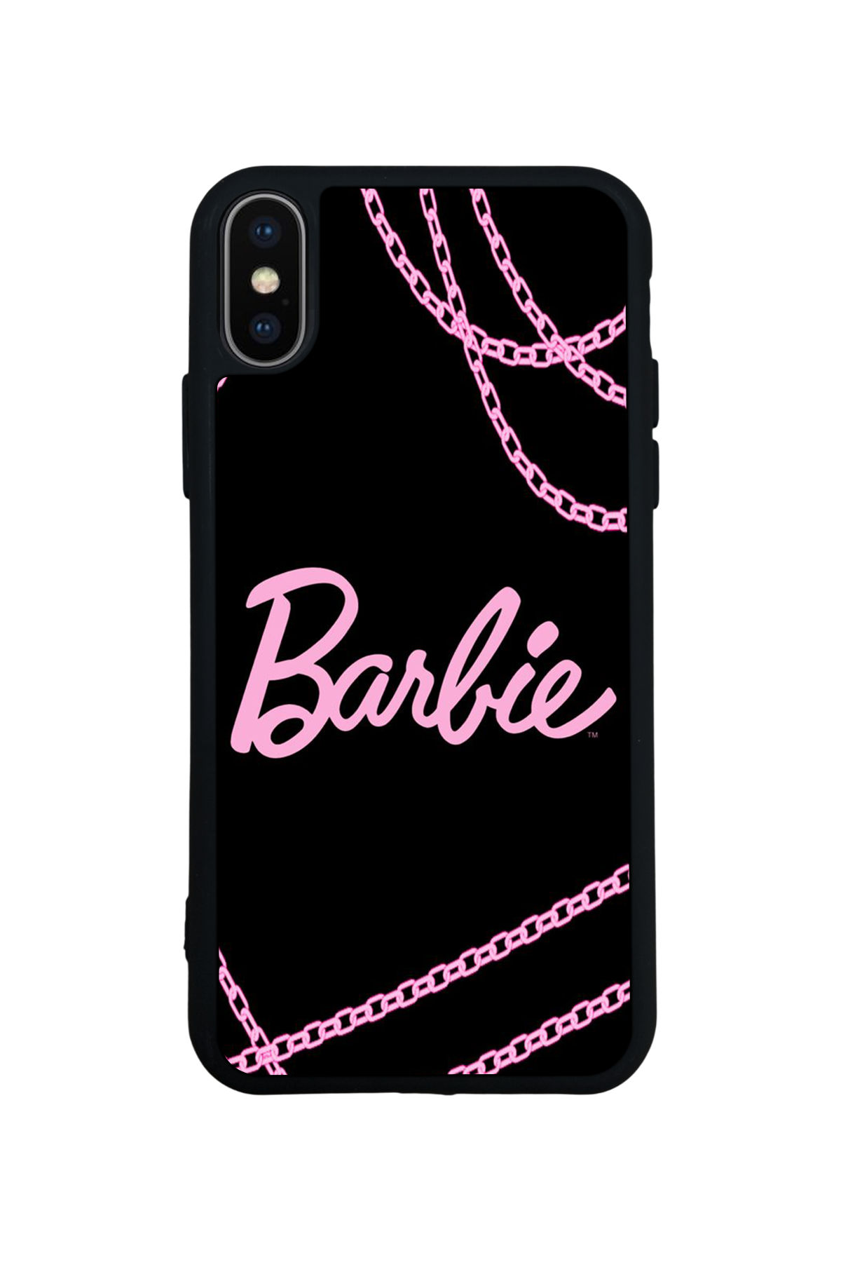 iPhone X/ XS Uyumlu Barbie Tasarımlı Glossy Premium Kılıf