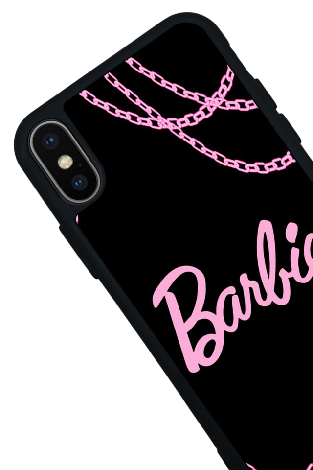 iPhone X/ XS Uyumlu Barbie Tasarımlı Glossy Premium Kılıf