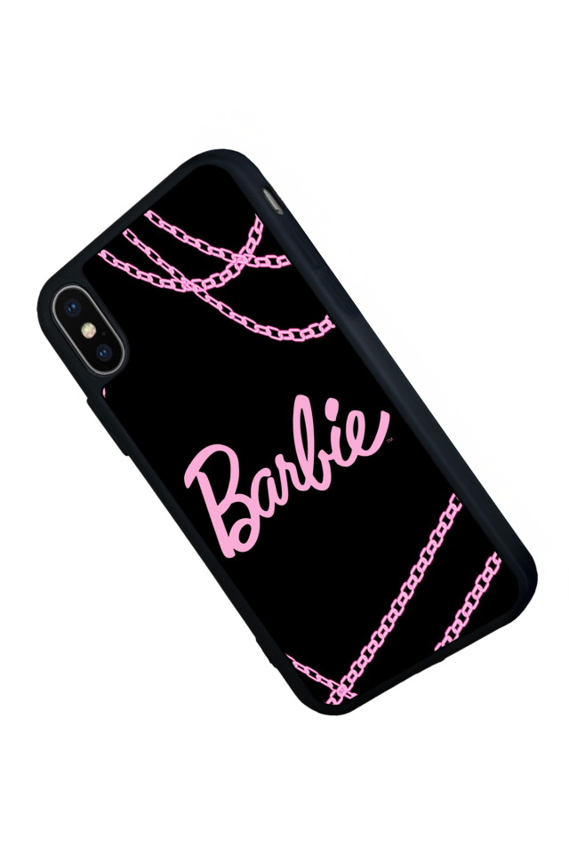 iPhone X/ XS Uyumlu Barbie Tasarımlı Glossy Premium Kılıf