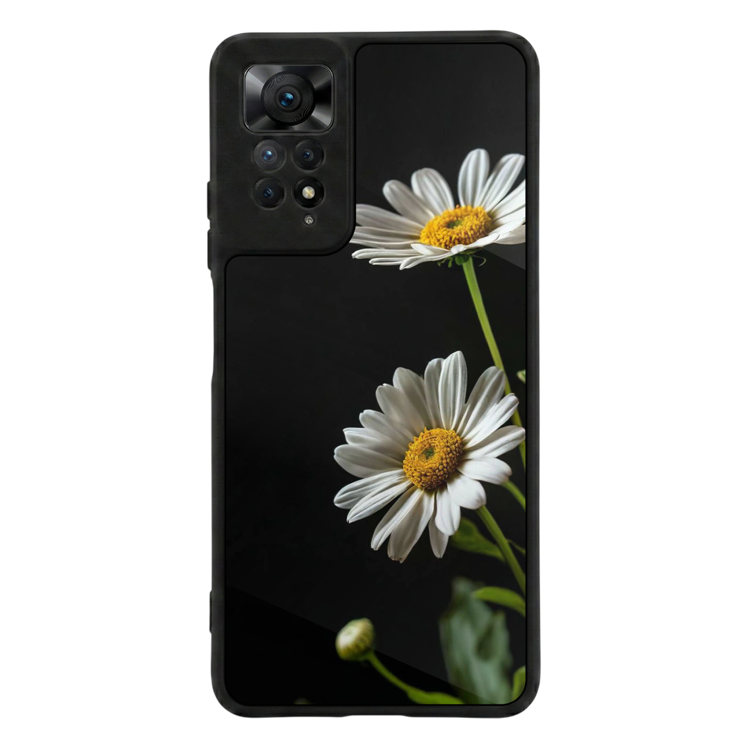 Xiaomi Redmi Note 11 Pro Uyumlu Cicek Tasarımlı Glossy Premium Kılıf
