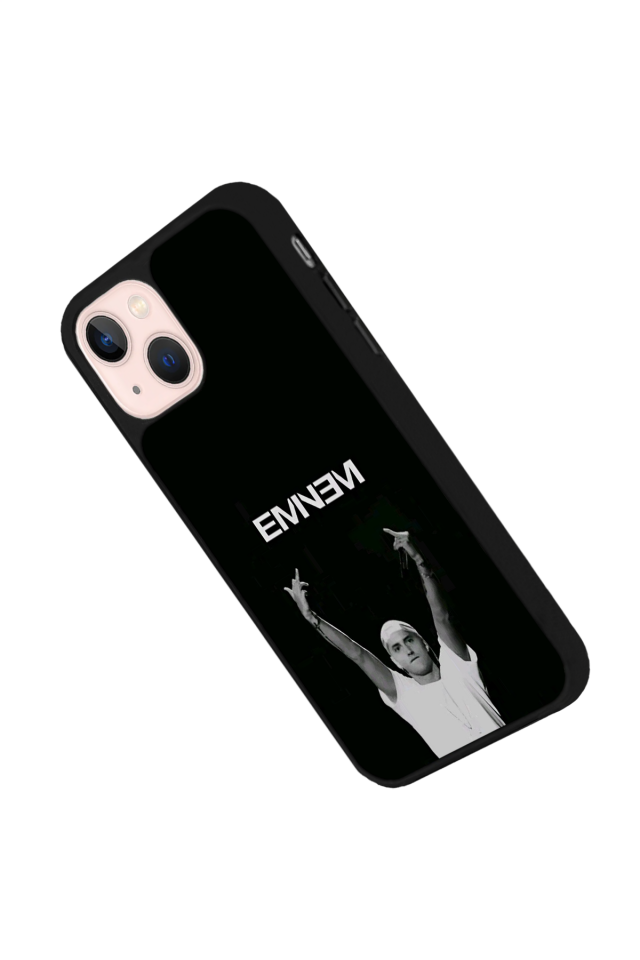 iPhone 14 Plus Uyumlu Eminem Tasarımlı Glossy Premium Kılıf