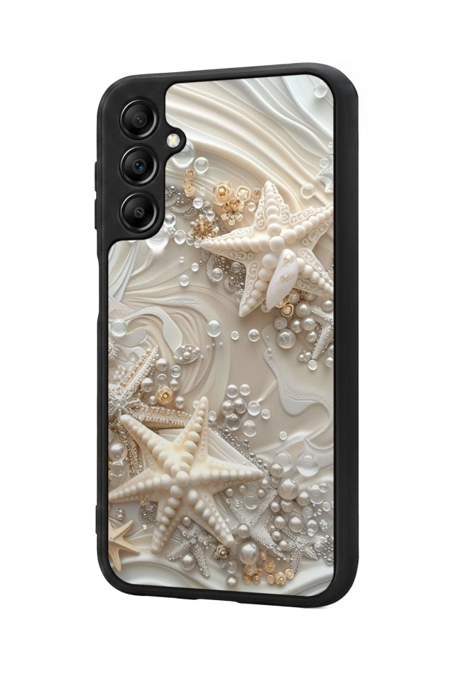 Samsung Galaxy A14 Uyumlu  İnci Tasarımlı Glossy Premium Kılıf