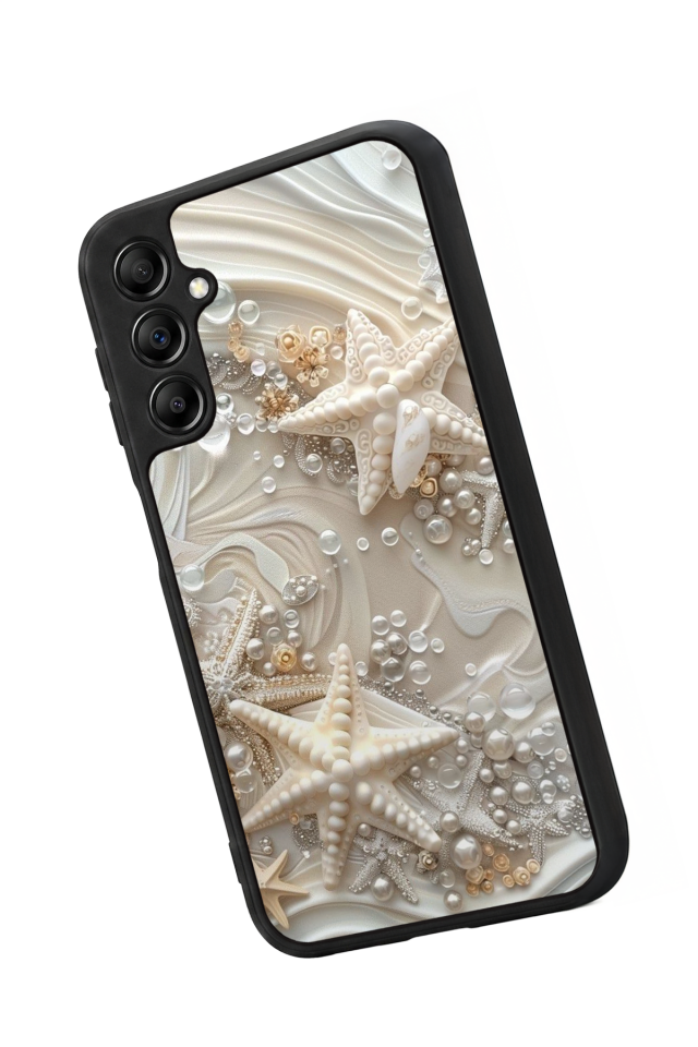 Samsung Galaxy A14 Uyumlu  İnci Tasarımlı Glossy Premium Kılıf