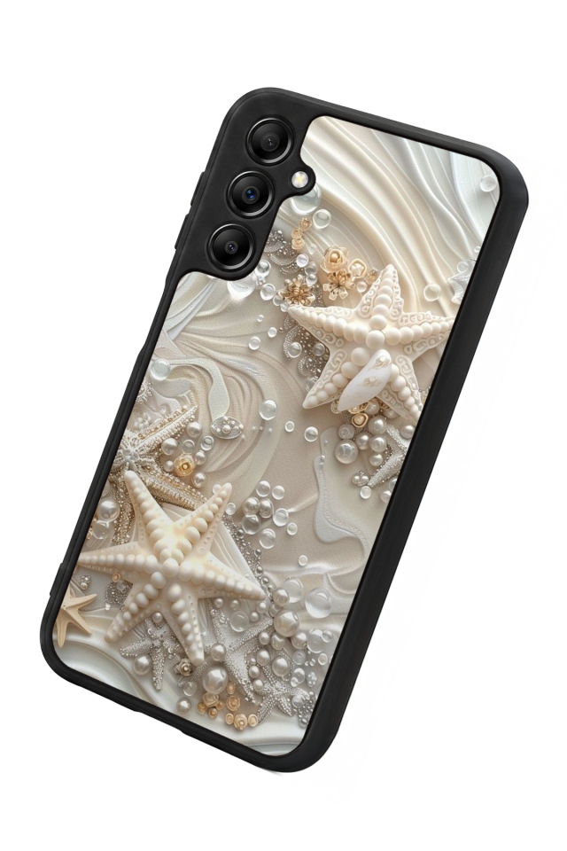 Samsung Galaxy A14 Uyumlu  İnci Tasarımlı Glossy Premium Kılıf