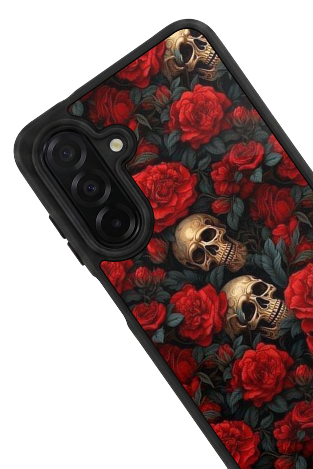 Samsung Galaxy A36 Uyumlu KuruKafa Tasarımlı Glossy Premium Kılıf