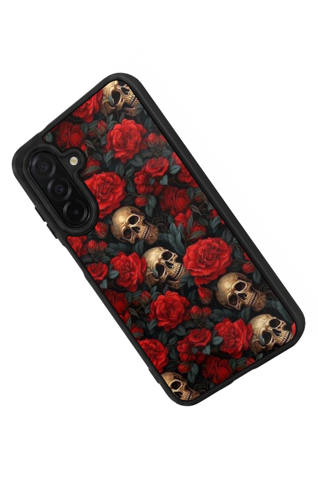 Samsung Galaxy A36 Uyumlu KuruKafa Tasarımlı Glossy Premium Kılıf