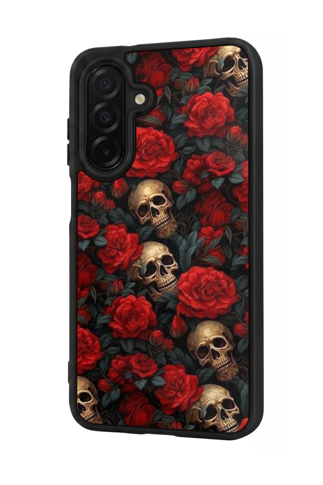 Samsung Galaxy A36 Uyumlu KuruKafa Tasarımlı Glossy Premium Kılıf