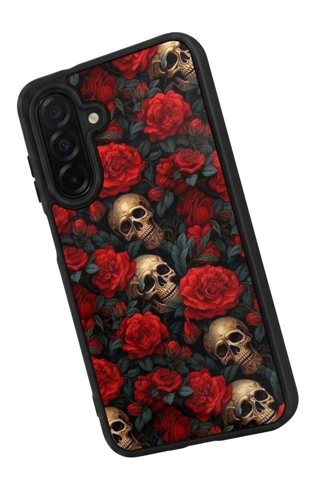 Samsung Galaxy A36 Uyumlu KuruKafa Tasarımlı Glossy Premium Kılıf