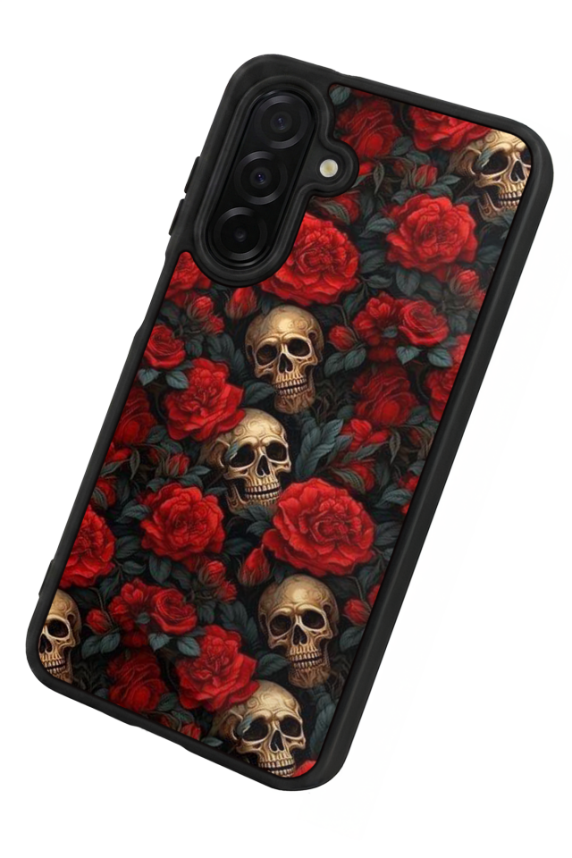 Samsung Galaxy A36 Uyumlu KuruKafa Tasarımlı Glossy Premium Kılıf