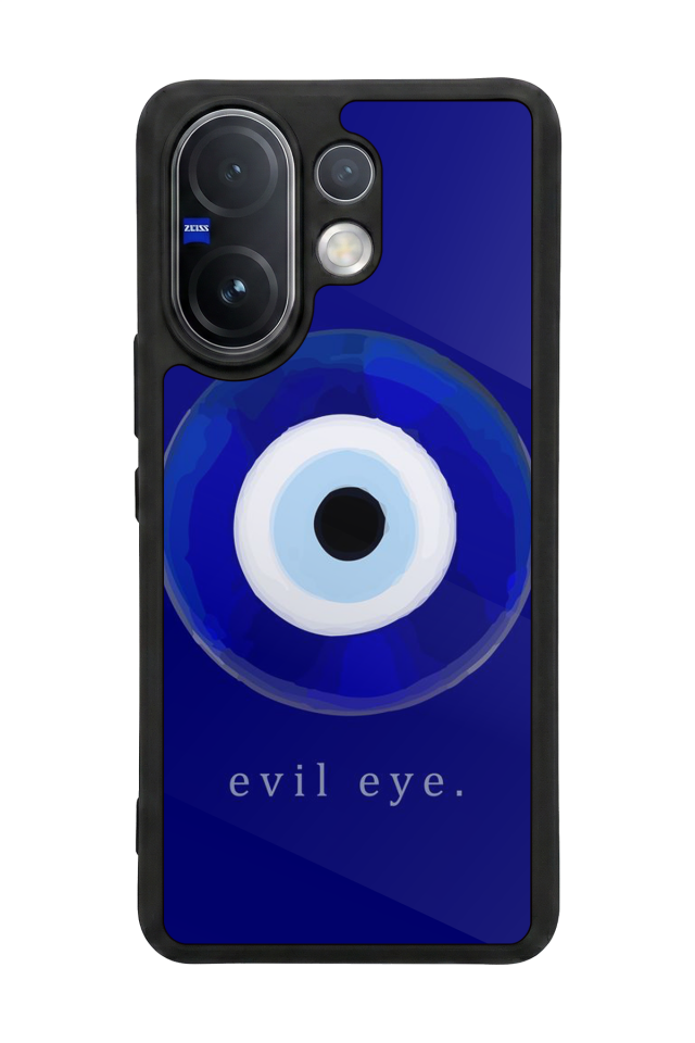 Vivo V60 Uyumlu Nazar Tasarımlı Glossy Premium Kılıf